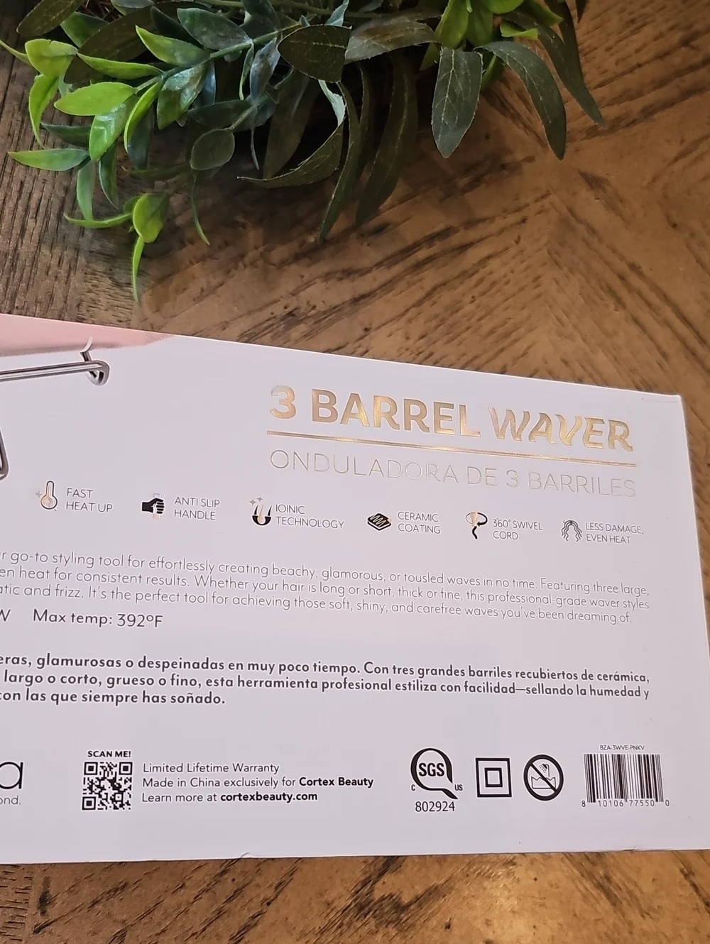 3 Barrel Waver NWT Bellezza